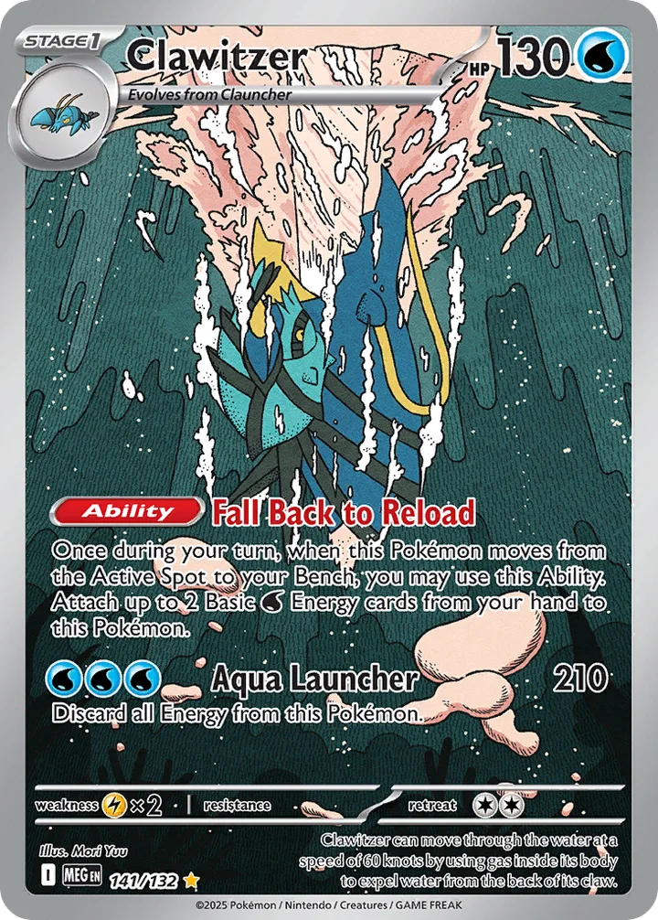 Clawitzer, Mega Evolution 141/132