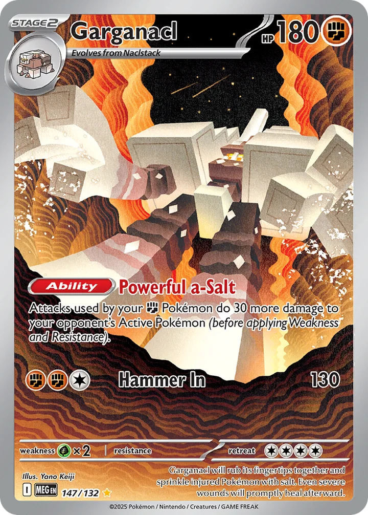 Garganacl, Mega Evolution 147/132