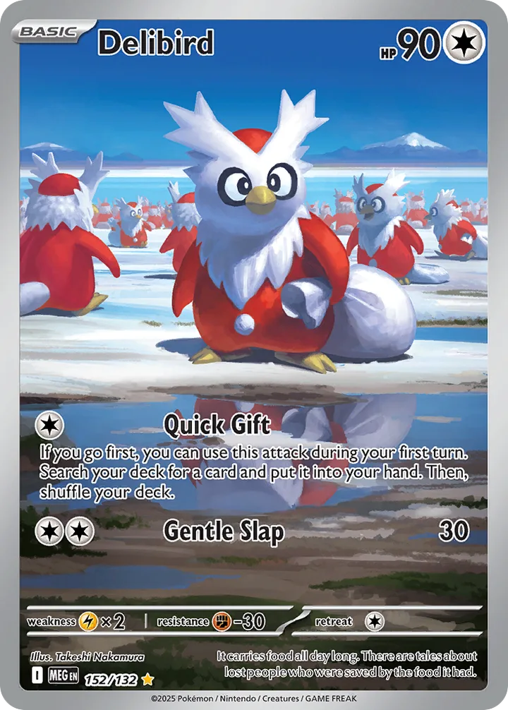 Delibird, Mega Evolution 152/132