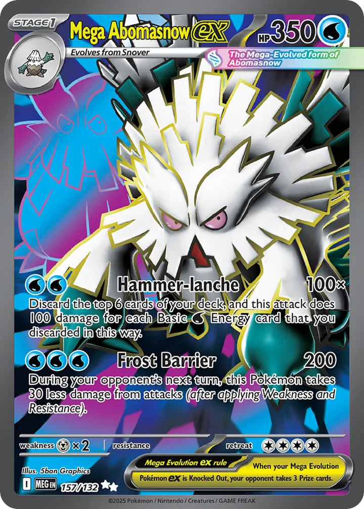 Mega Abomasnow ex, Mega Evolution 157/132
