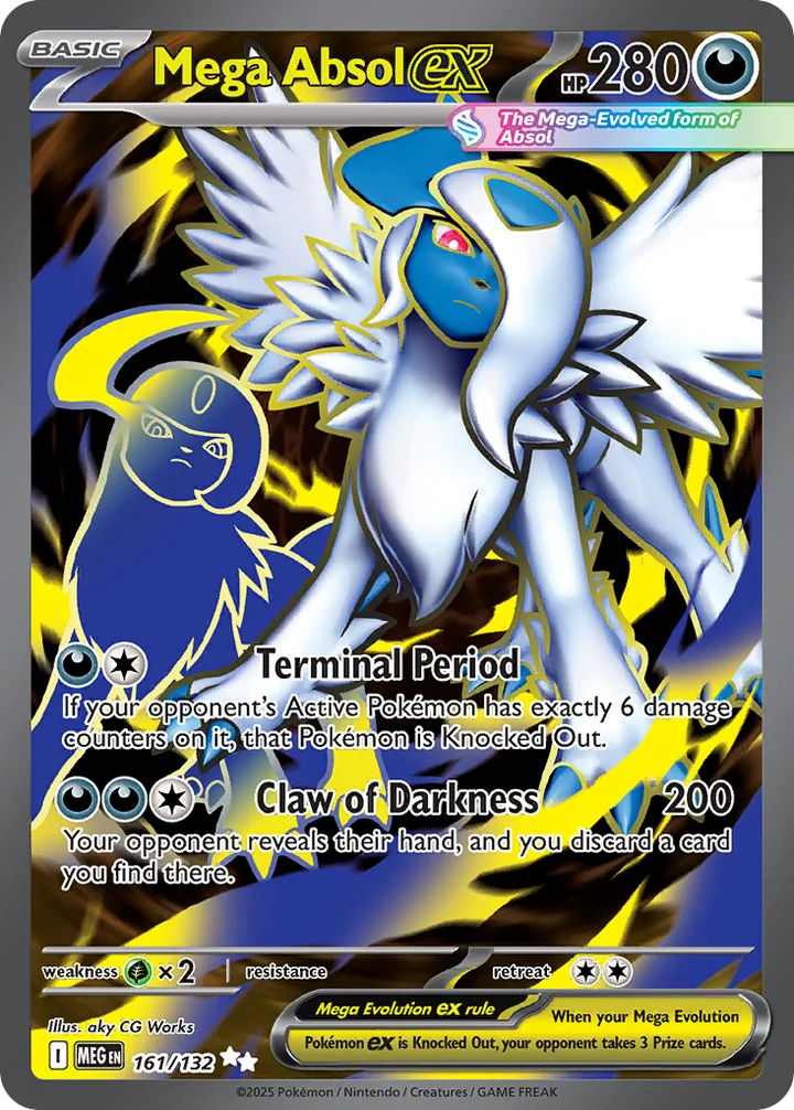 Mega Absol ex, Mega Evolution 161/132