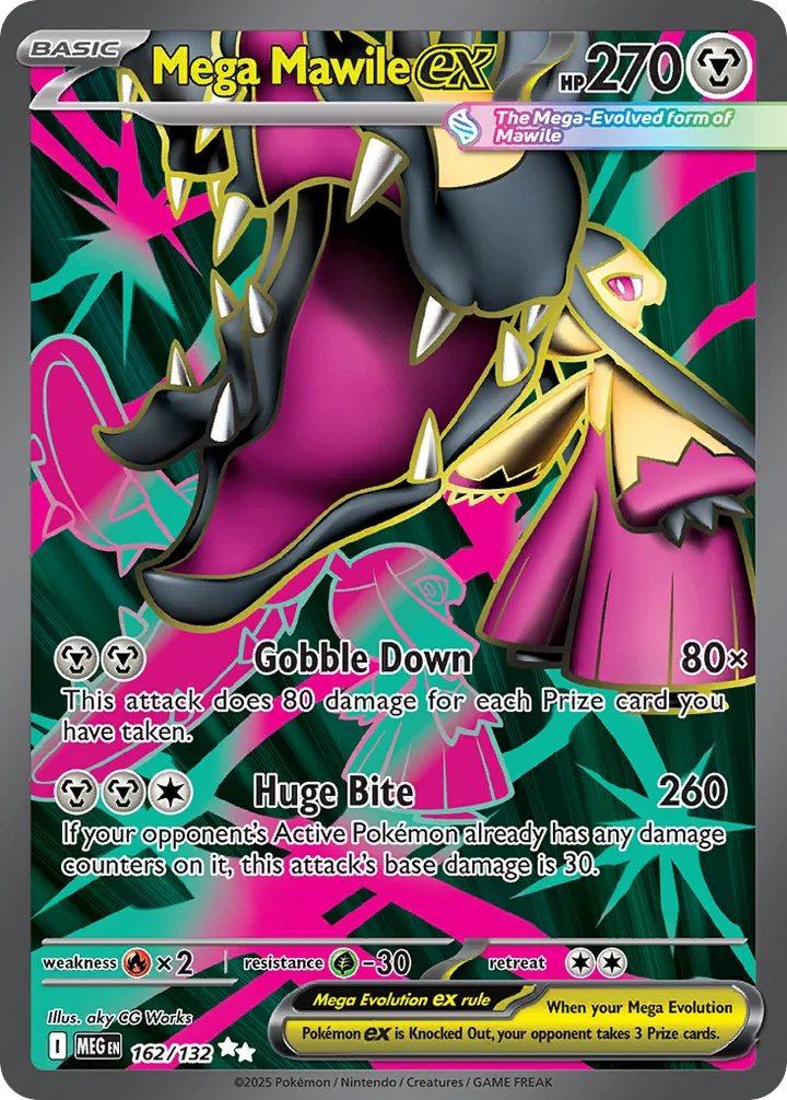 Mega Mawile ex, Mega Evolution 162/132