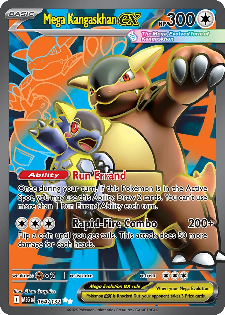 Mega Kangaskhan ex, Mega Evolution 164/132