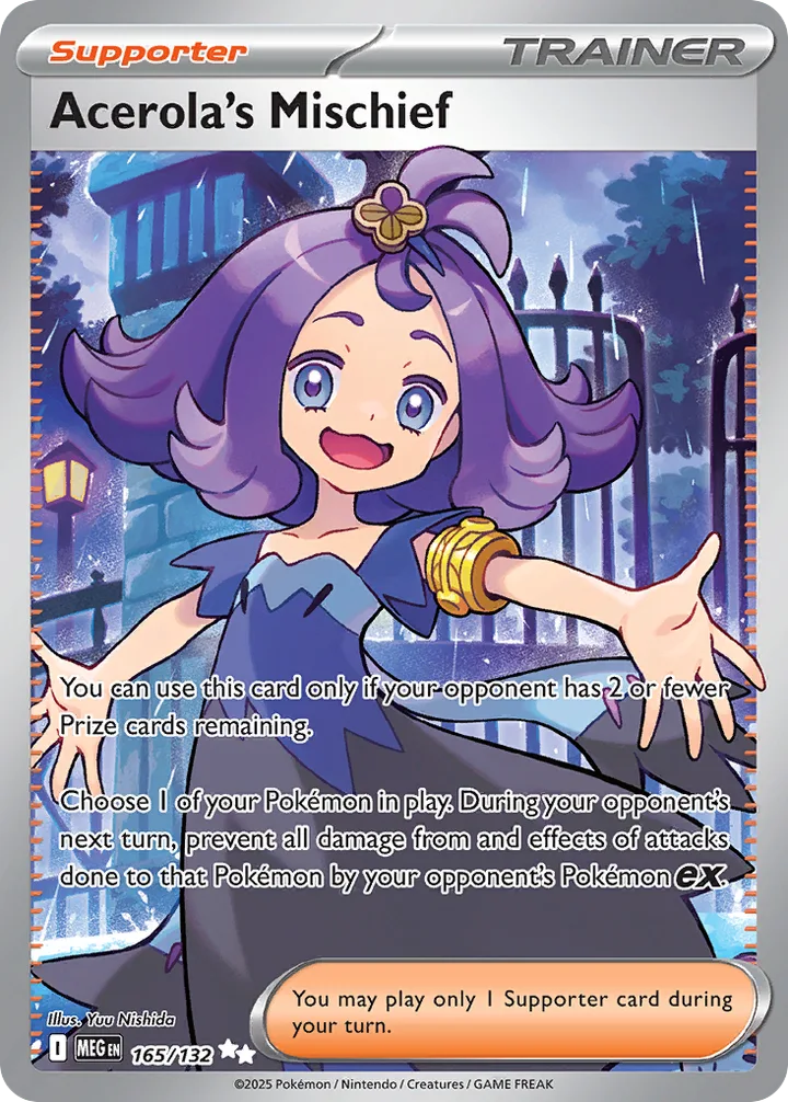 Acerola’s Mischief, Mega Evolution 165/132