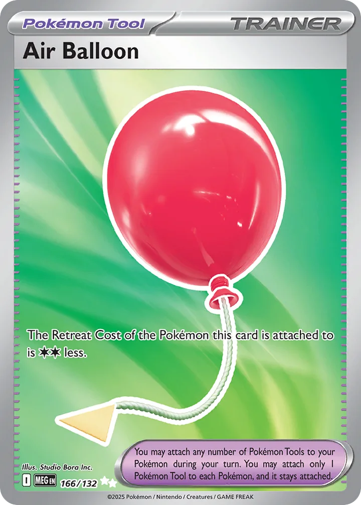 Air Balloon, Mega Evolution 166/132