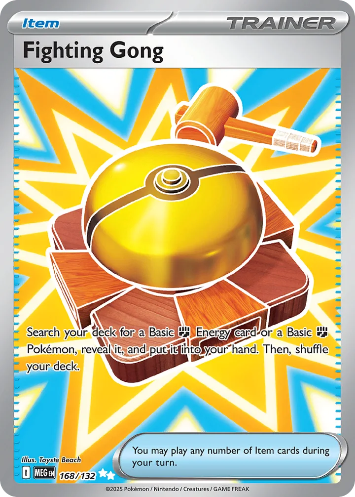 Fighting Gong, Mega Evolution 168/132