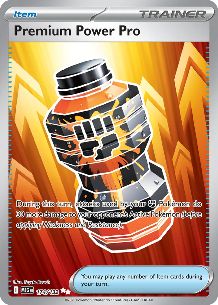 Premium Power Pro, Mega Evolution 174/132