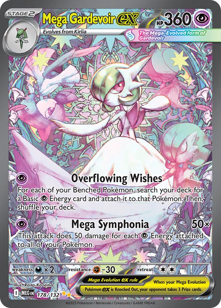Mega Gardevoir ex, Mega Evolution 178/132