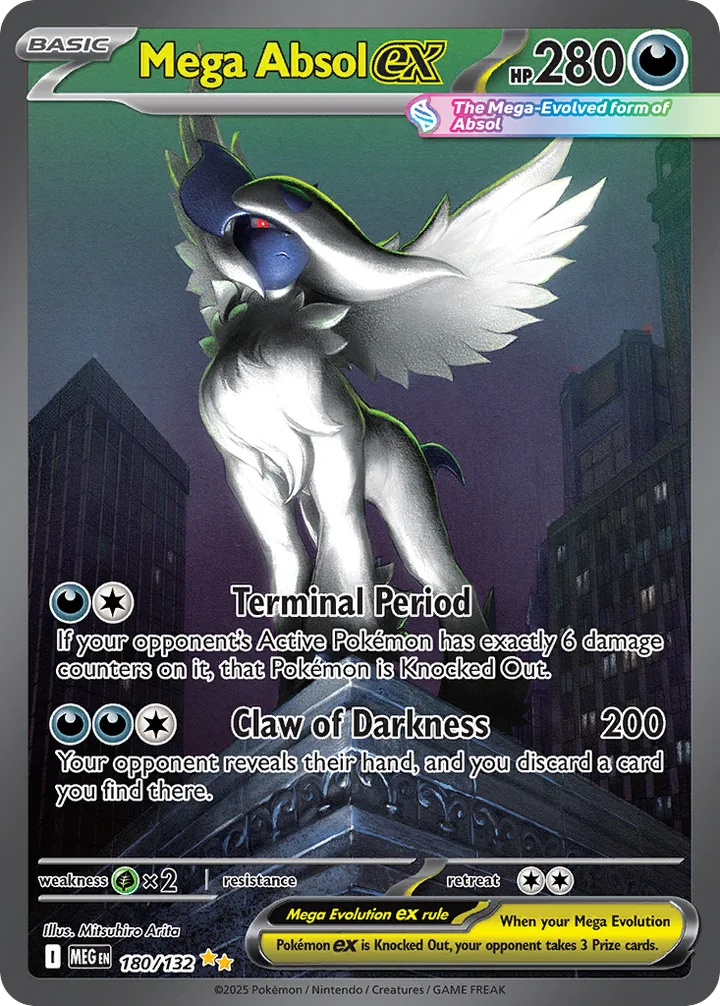 Mega Absol ex, Mega Evolution 180/132