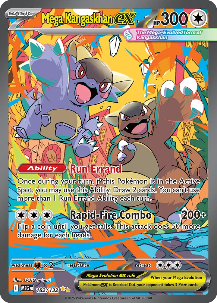 Mega Kangaskhan ex, Mega Evolution 182/132