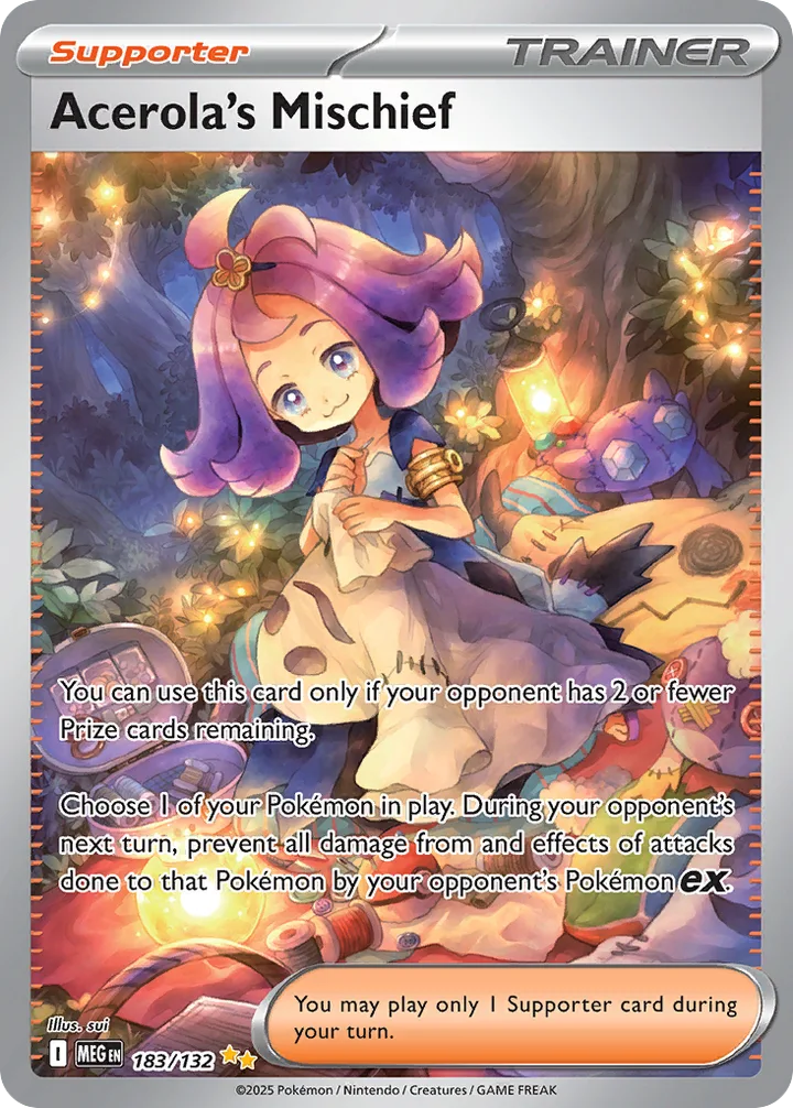 Acerola’s Mischief, Mega Evolution 183/132