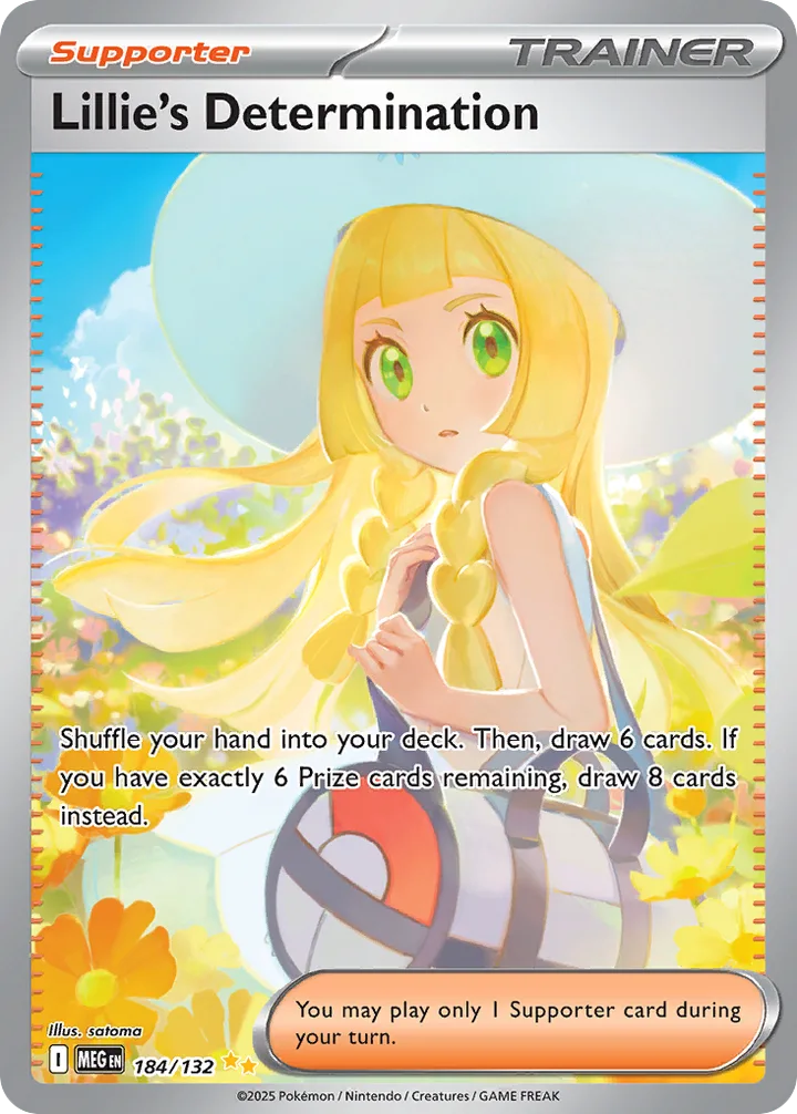Lillie’s Determination, Mega Evolution 184/132