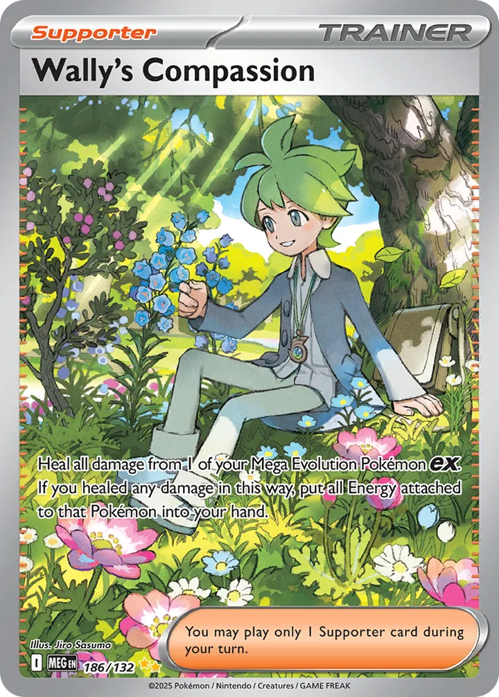 Wally’s Compassion, Mega Evolution 186/132