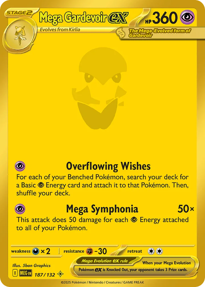 Mega Gardevoir ex, Mega Evolution 187/132