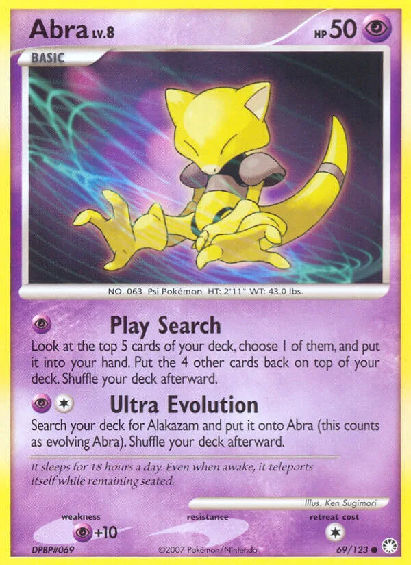Abra, Mysterious Treasures 69/123