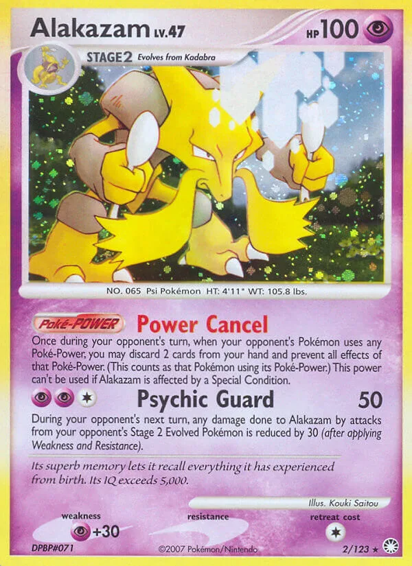 Alakazam, Mysterious Treasures 2/123