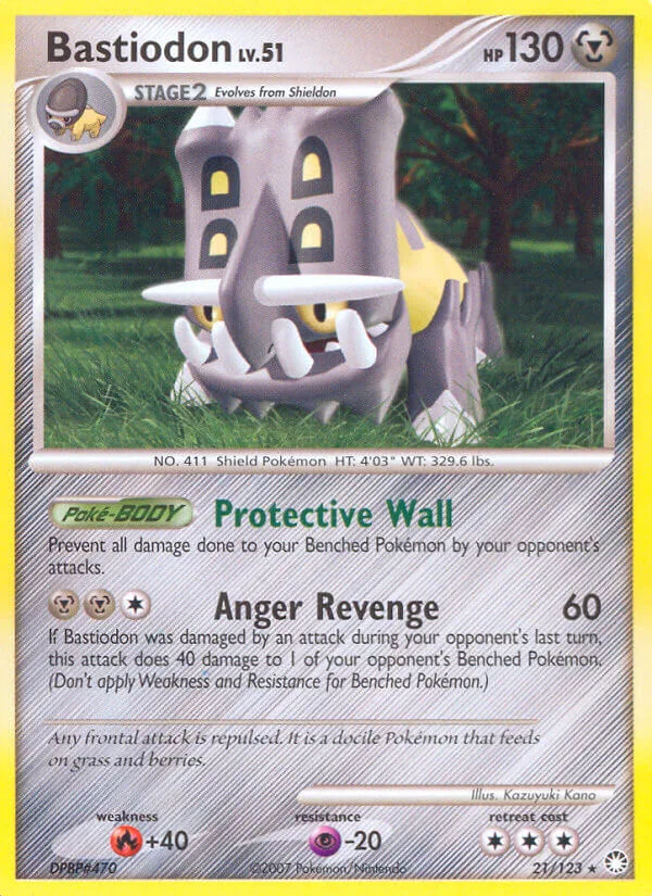 Bastiodon, Mysterious Treasures 21/123