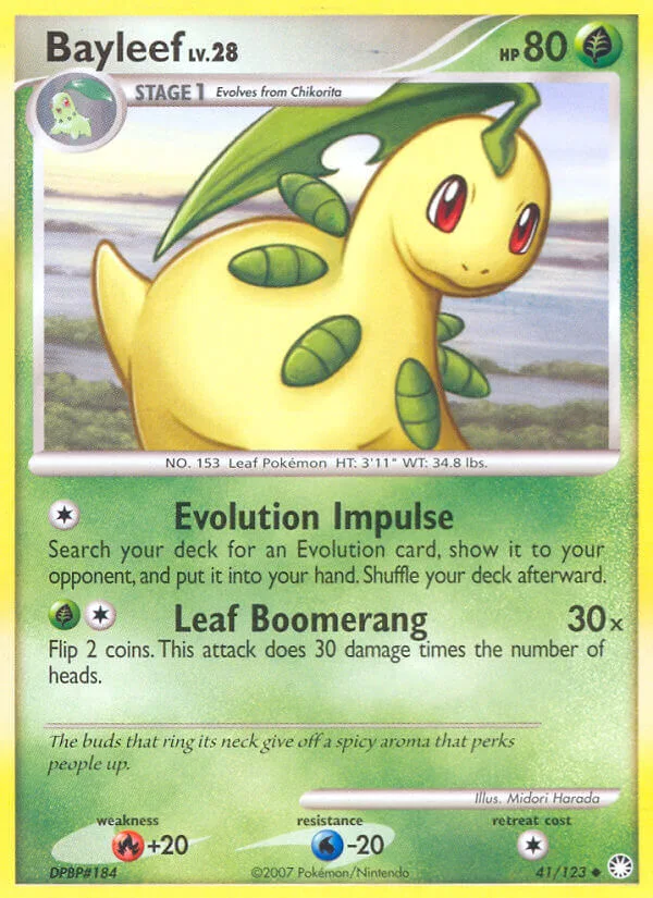Bayleef, Mysterious Treasures 41/123