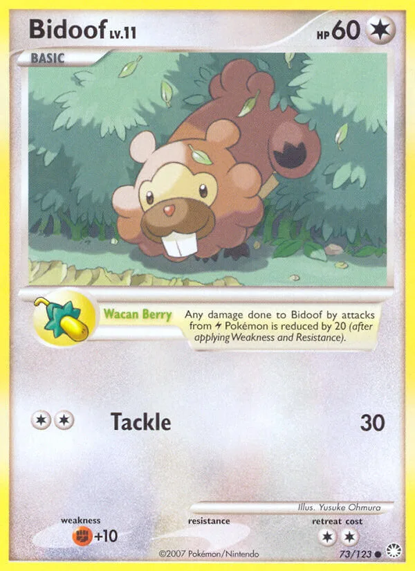 Bidoof, Mysterious Treasures 73/123