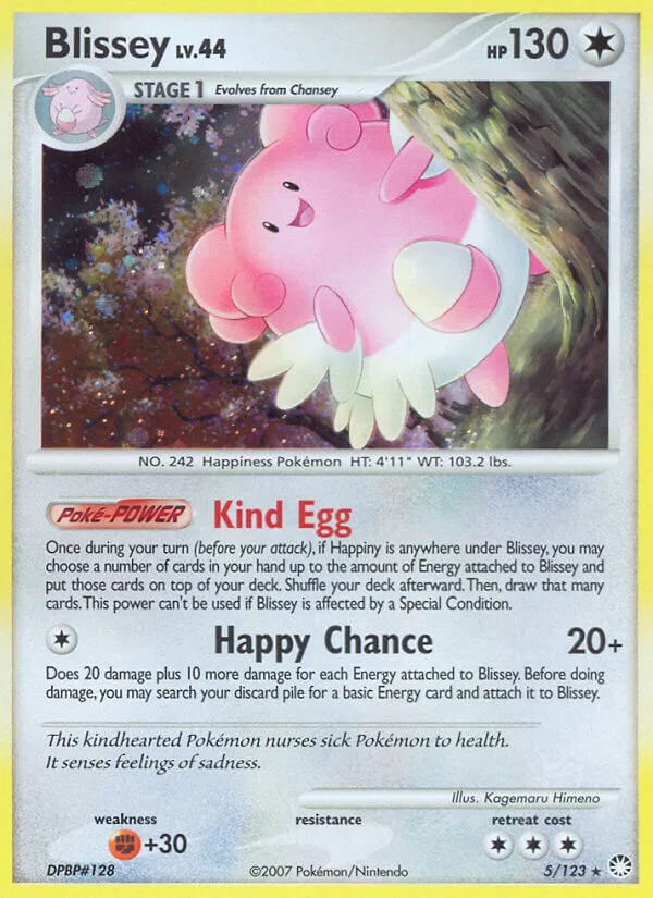 Blissey, Mysterious Treasures 5/123