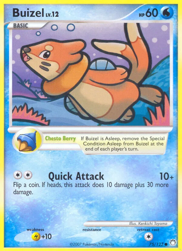 Buizel, Mysterious Treasures 75/123