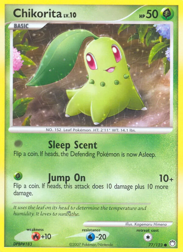 Chikorita, Mysterious Treasures 77/123