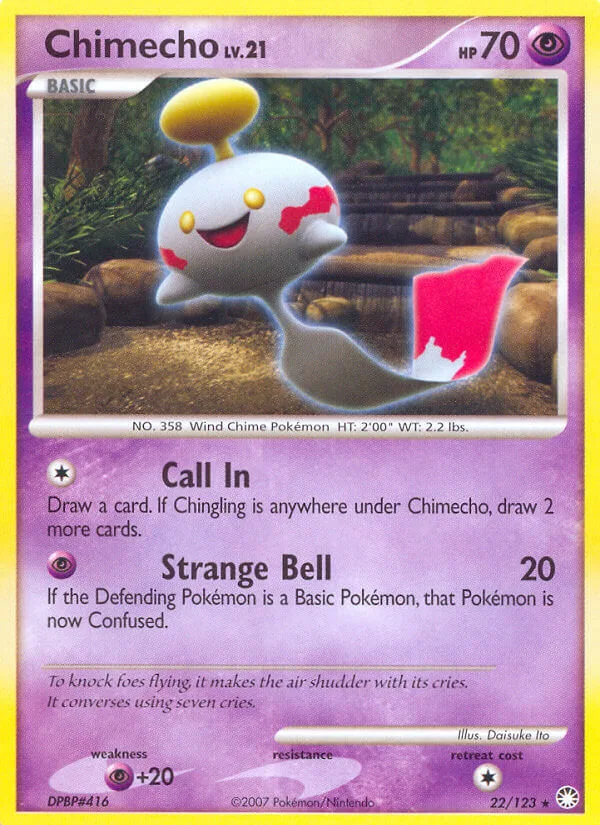 Chimecho, Mysterious Treasures 22/123