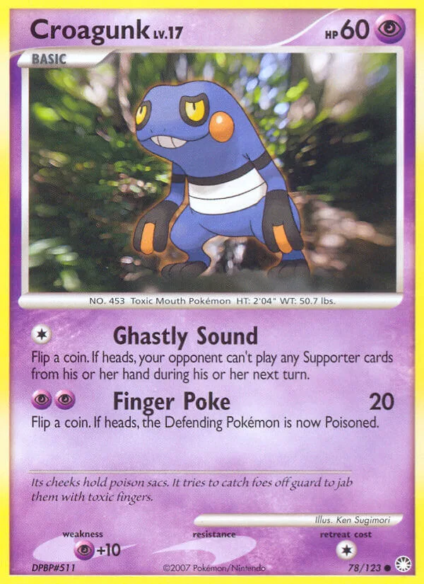 Croagunk, Mysterious Treasures 78/123
