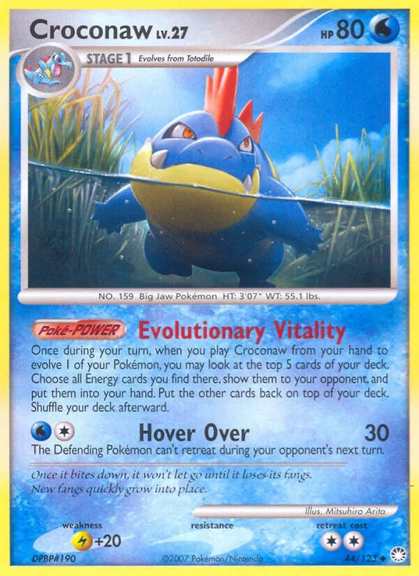Croconaw, Mysterious Treasures 44/123