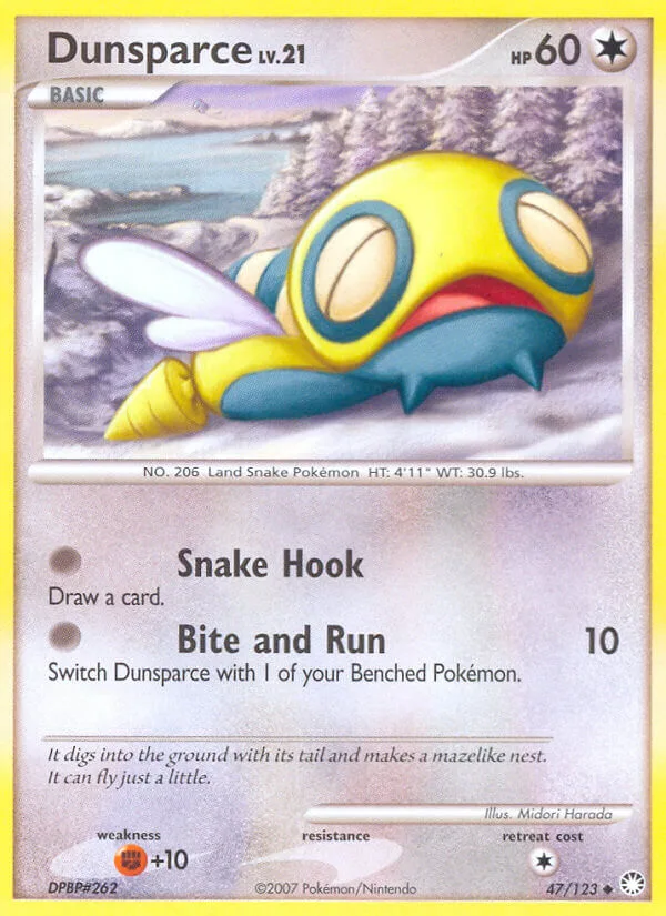 Dunsparce, Mysterious Treasures 47/123