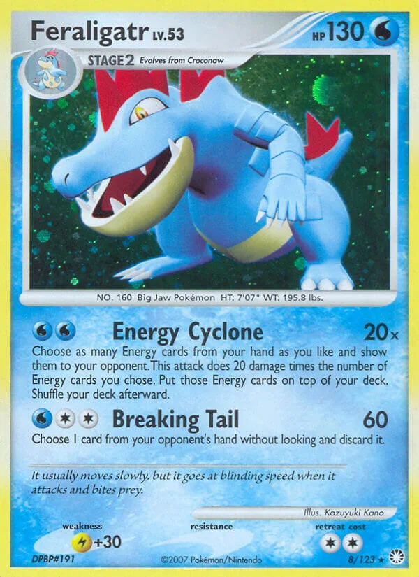 Feraligatr, Mysterious Treasures 8/123