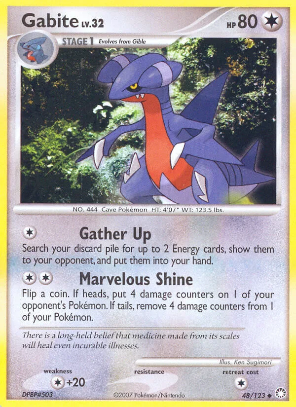 Gabite, Mysterious Treasures 48/123