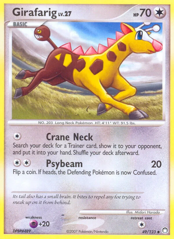Girafarig, Mysterious Treasures 49/123