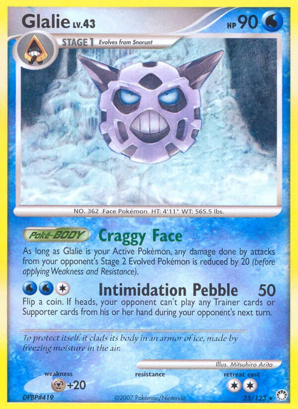 Glalie, Mysterious Treasures 25/123