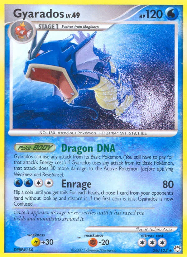 Gyarados, Mysterious Treasures 26/123