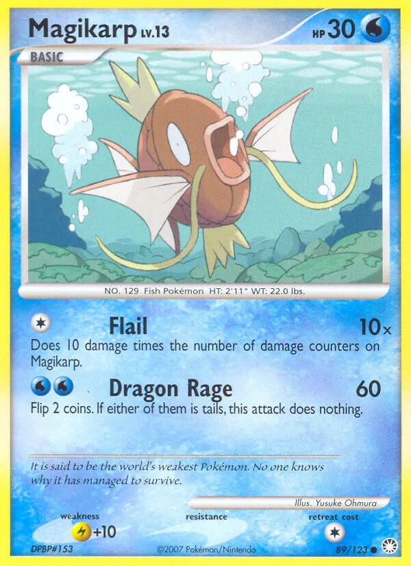 Magikarp, Mysterious Treasures 89/123