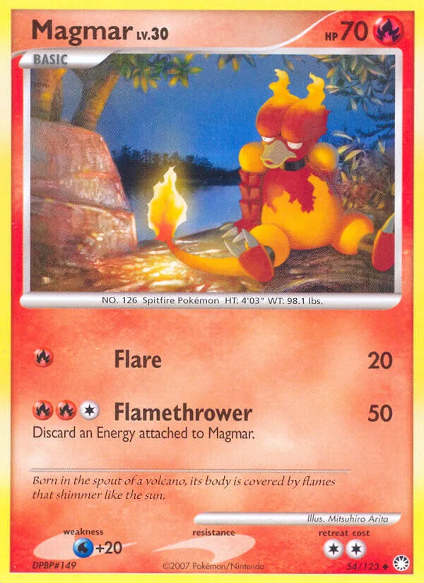 Magmar, Mysterious Treasures 54/123