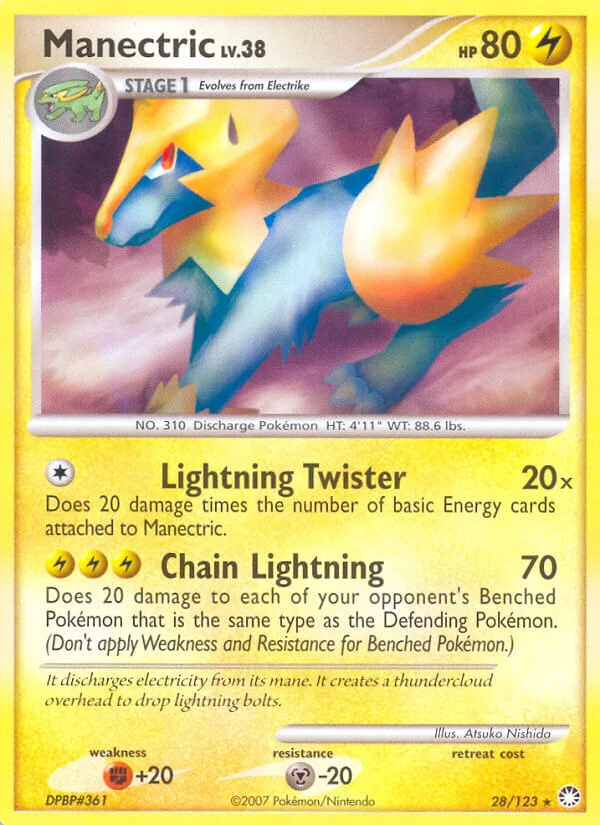 Manectric, Mysterious Treasures 28/123