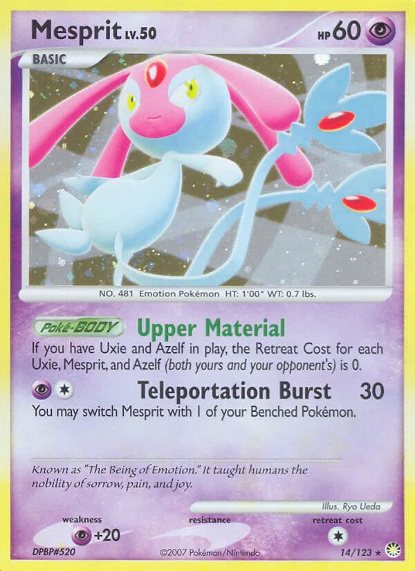 Mesprit, Mysterious Treasures 14/123