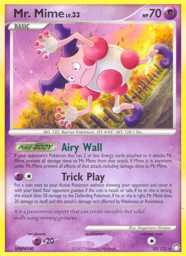 Mr. Mime, Mysterious Treasures 30/123