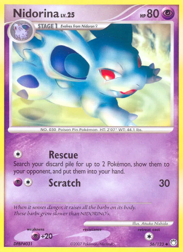 Nidorina, Mysterious Treasures 56/123