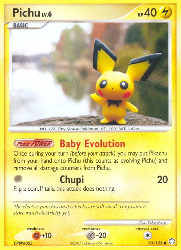 Pichu, Mysterious Treasures 93/123