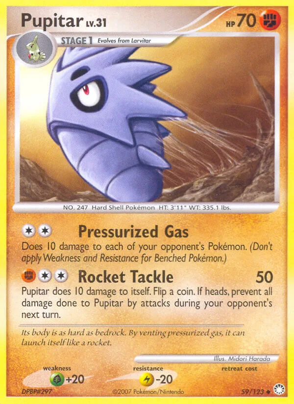 Pupitar, Mysterious Treasures 59/123