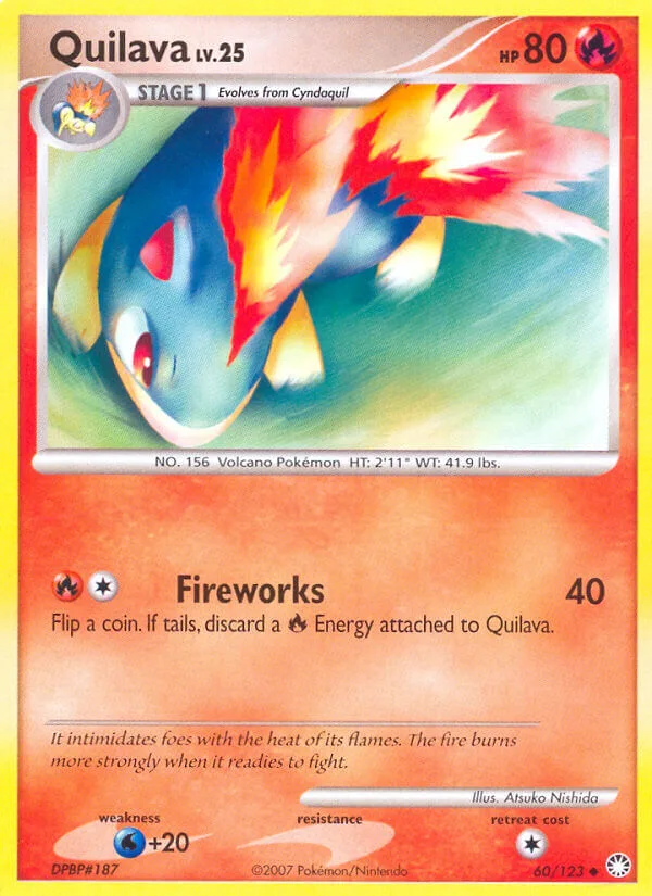 Quilava, Mysterious Treasures 60/123