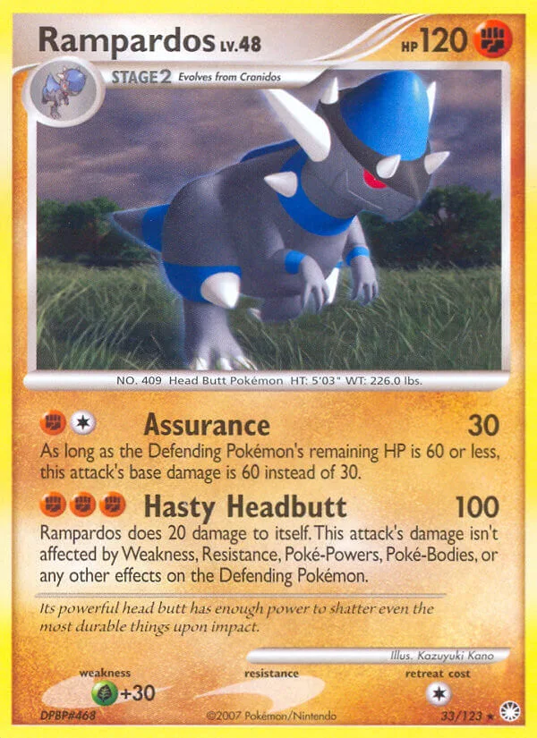 Rampardos, Mysterious Treasures 33/123