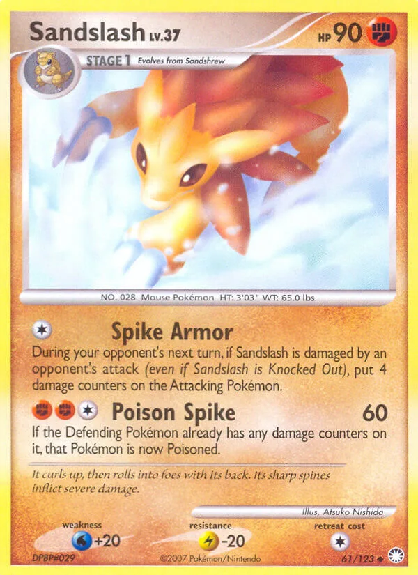 Sandslash, Mysterious Treasures 61/123