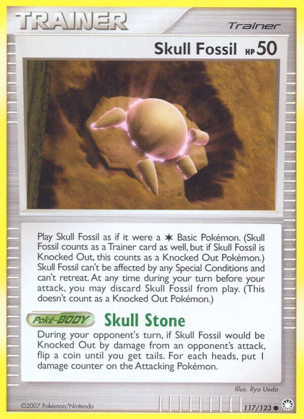 Skull Fossil, Mysterious Treasures 117/123