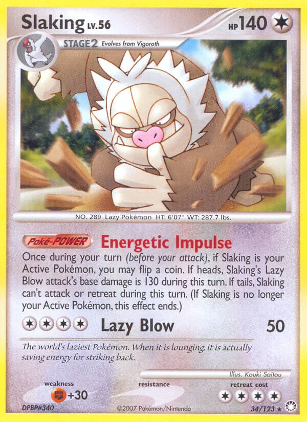 Slaking, Mysterious Treasures 34/123