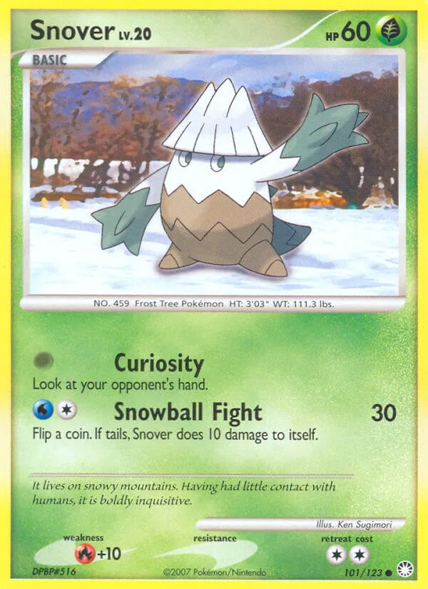 Snover, Mysterious Treasures 101/123