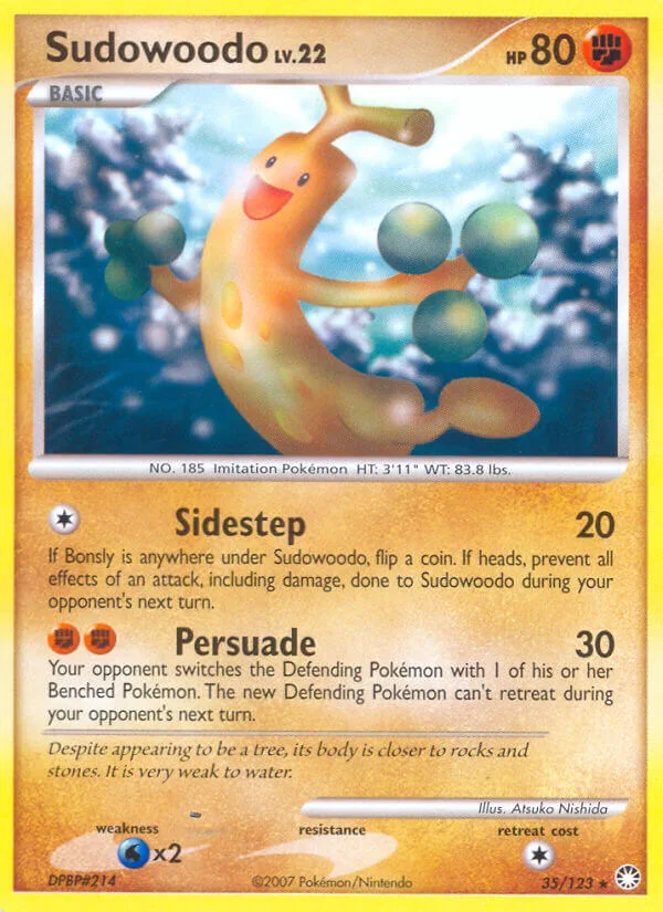 Sudowoodo, Mysterious Treasures 35/123